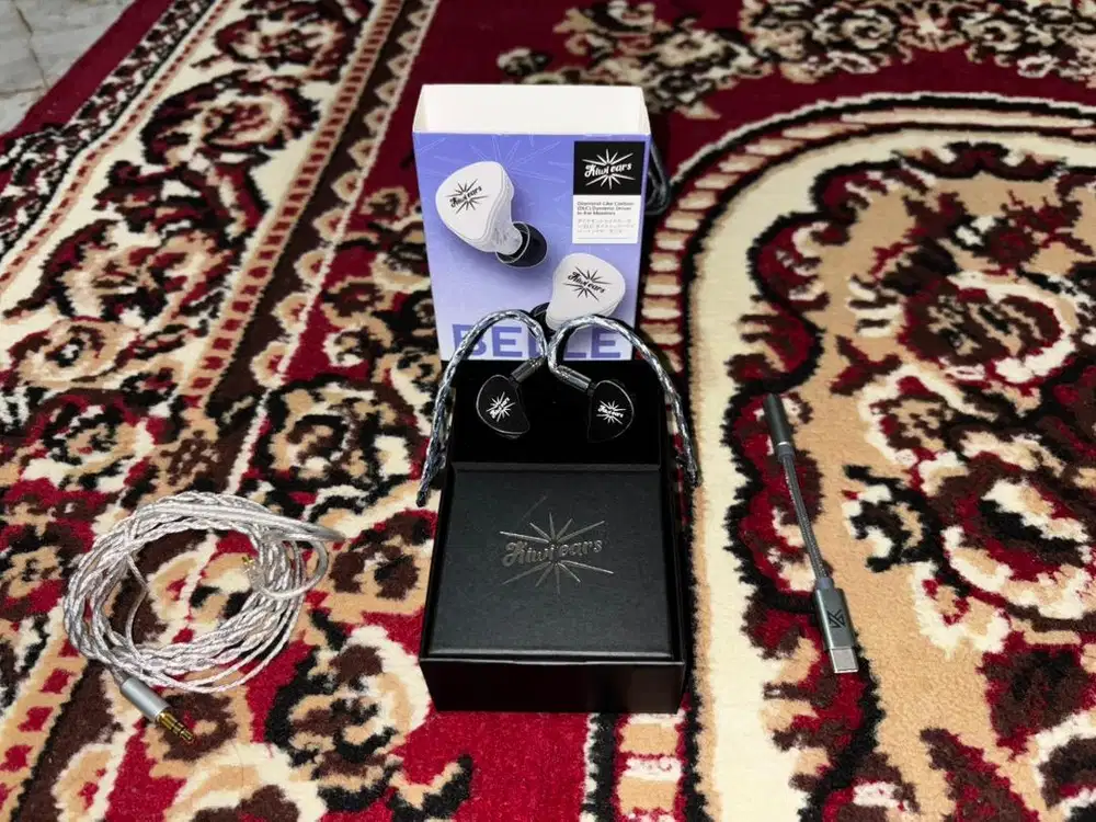 Kiwi Ears Belle Earphone 10mm DLC Dynamic Driver In Ear Monitor IEM