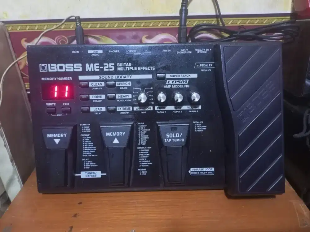 Efex boss ME-25 legend