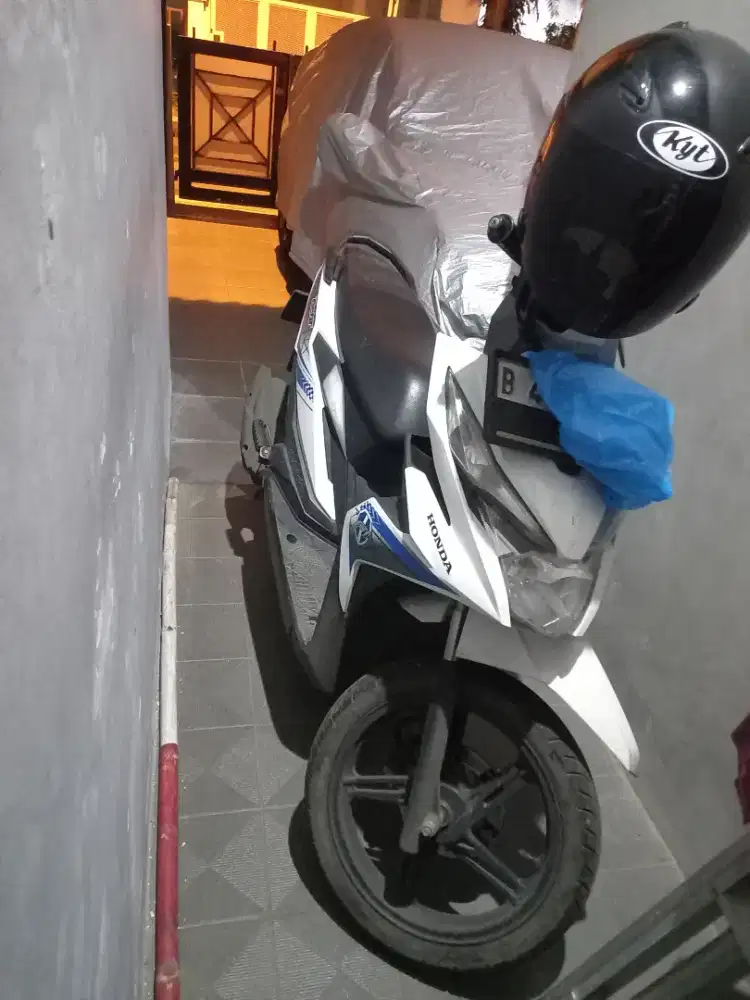 Honda Beat 2017 bulan 10, km 39 rb