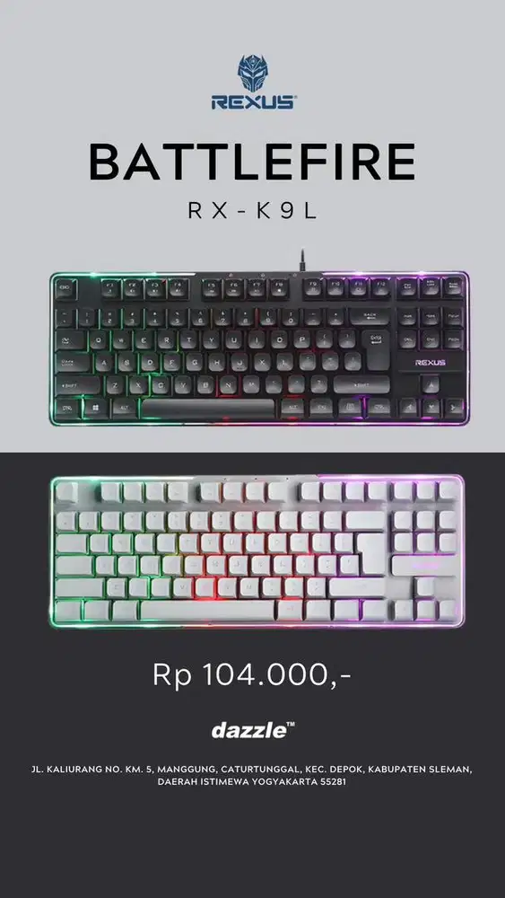 Keyboard Rexus K9L