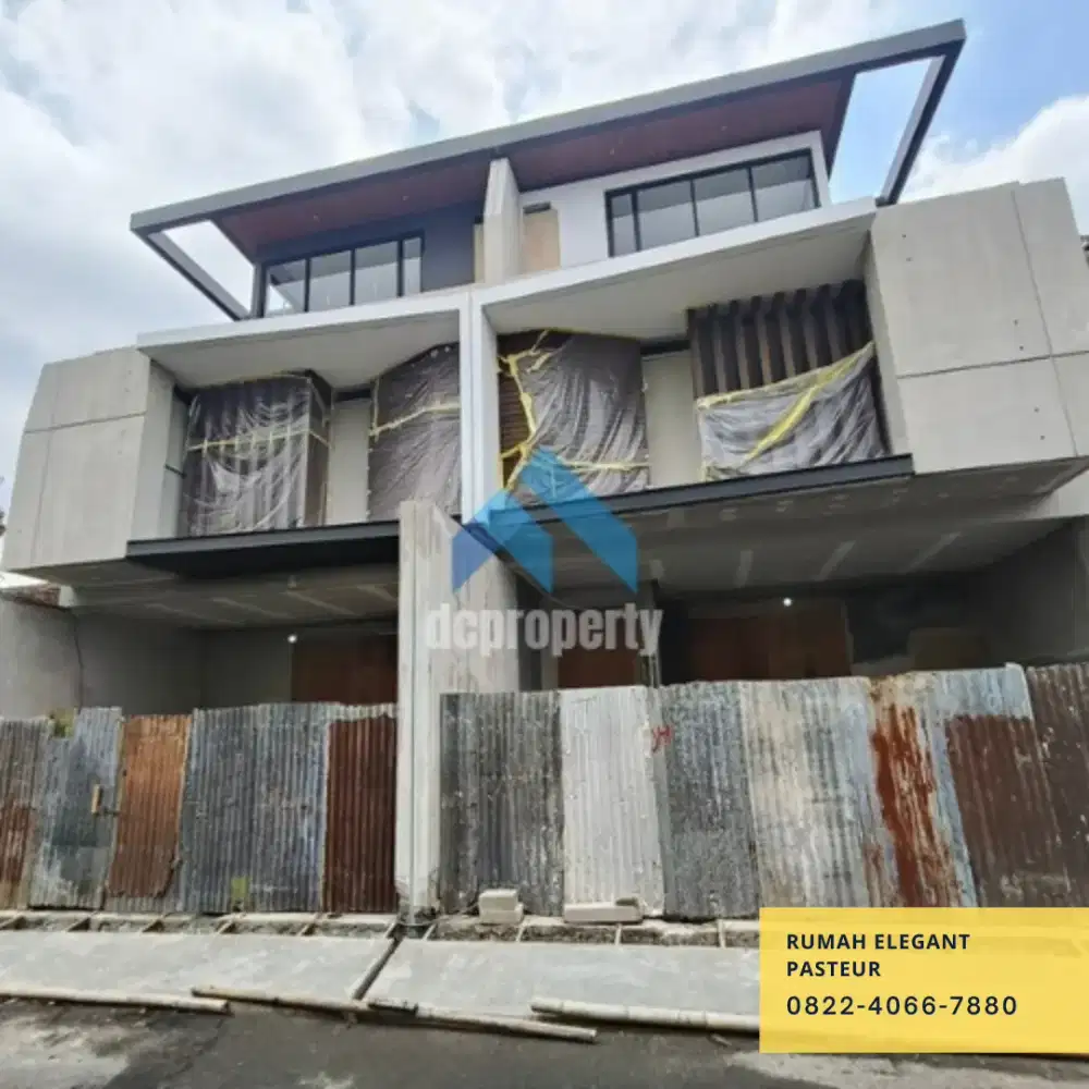 Rumah baru 3 lantai di Pasteur