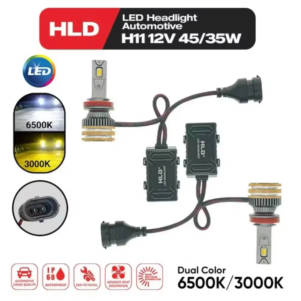 LED Foglamp H11 HLD
