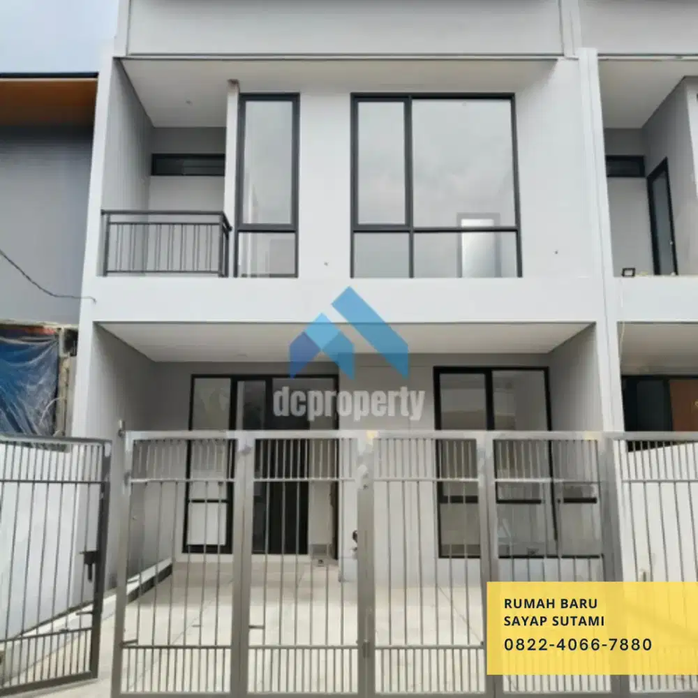 Rumah baru 2 lantai siap huni dkt maranatha Pasteur sukajadi
