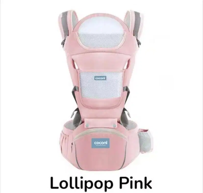 COCONI 2in1 Breathable Hipseat Carrier | Gendongan Bayi Multifungsi