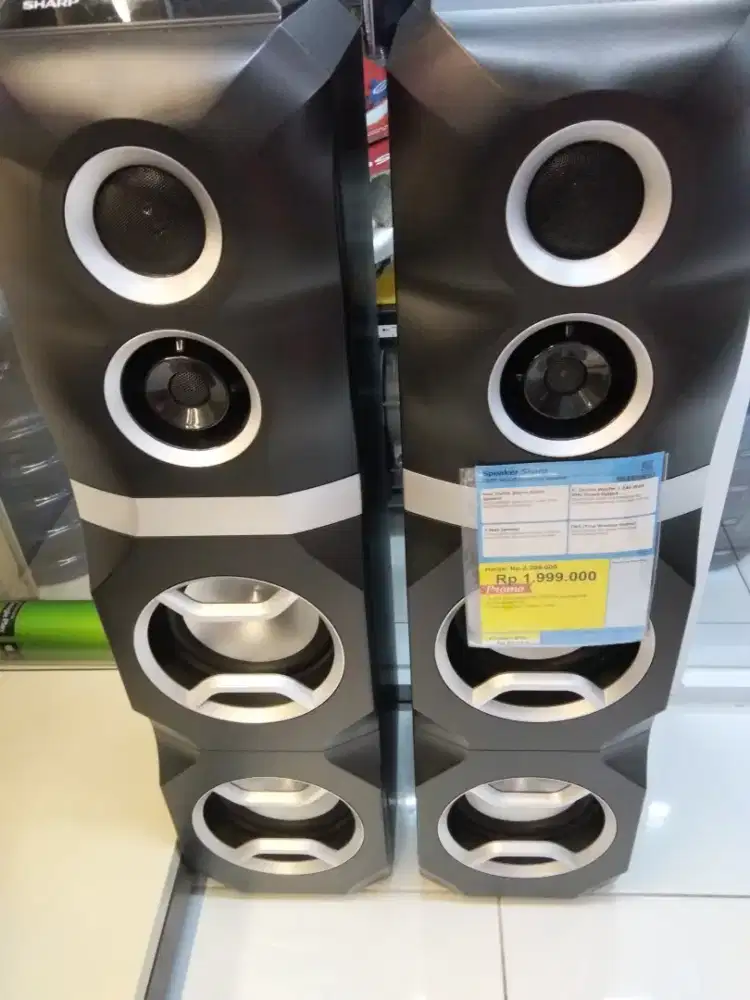 Speaker sharp #bisacicilanpakaikredivo