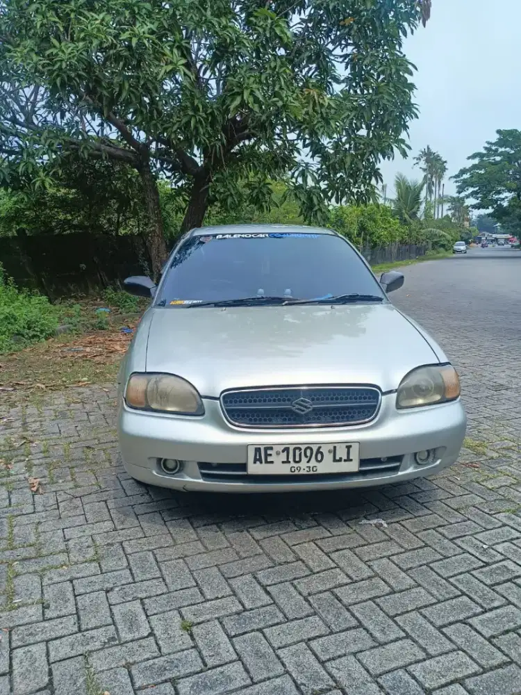 Jual Baleno 2000 dx manual silver