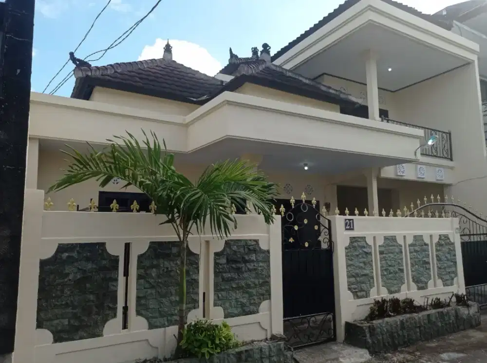 Rumah di Denpasar siap huni habis di renovasi dekat fasilitas umum