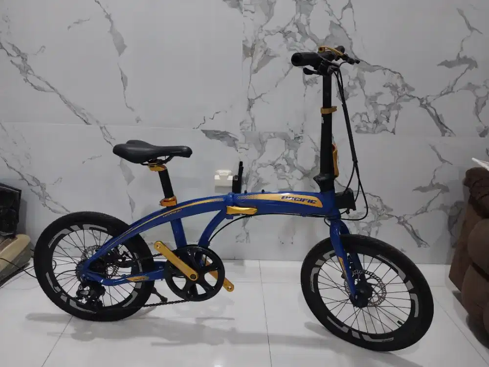 Sepeda lipat pacific Noris 2.1 20 inchi kondisi baru