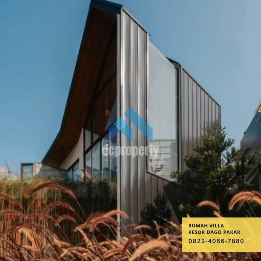 Rumah villa full furnished resor Dago pakar
