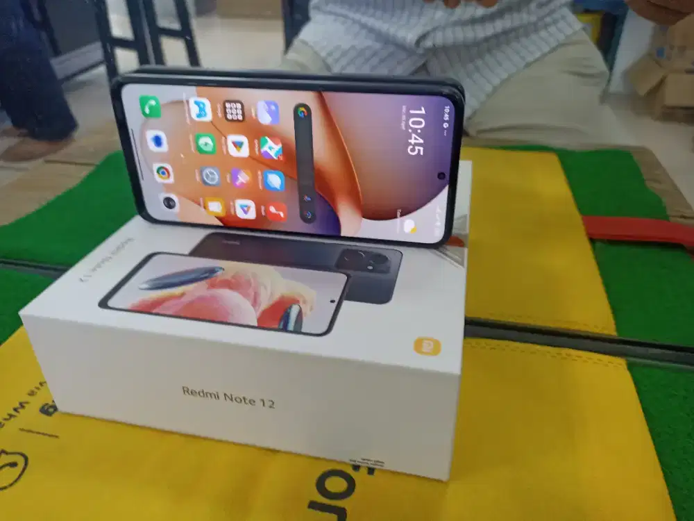 Redmi Note12 Ram 8/128 GB lengkap mulus normal