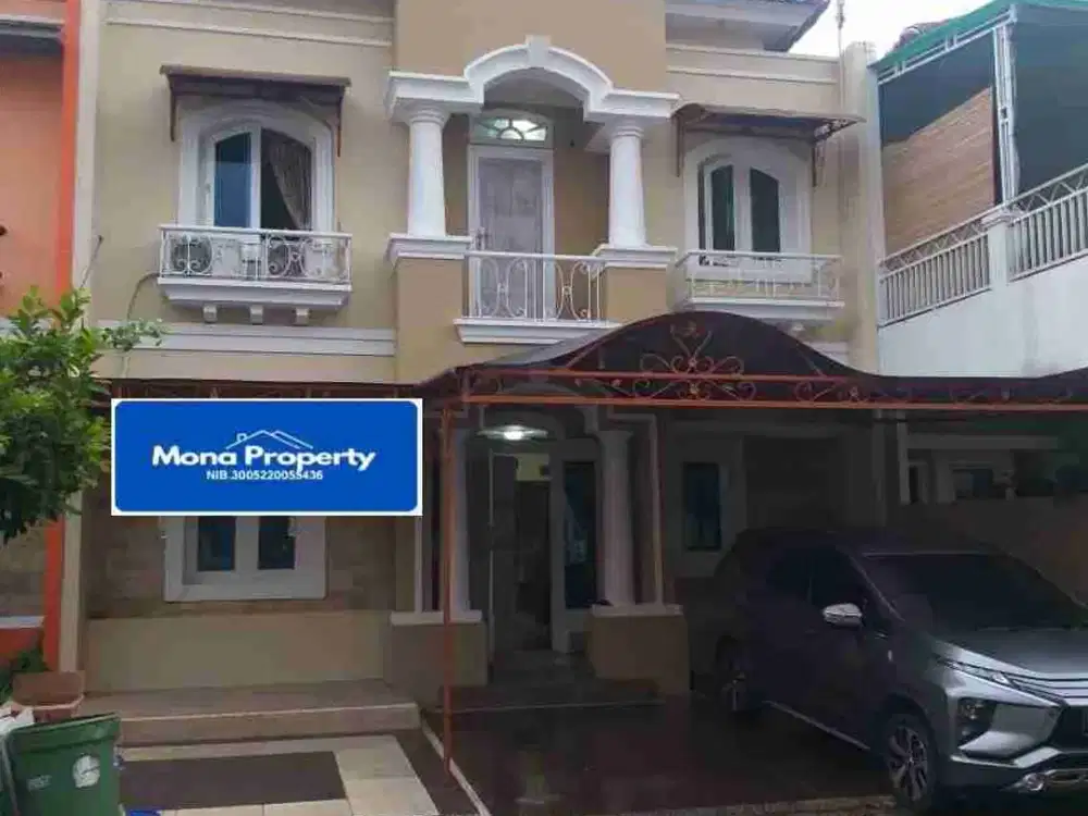 Disewakan rumah murah full furnish Raffles hills Cibubur.