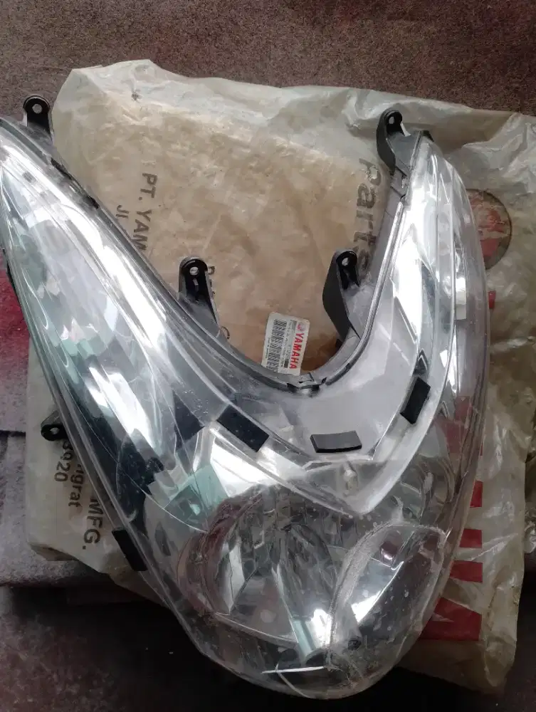 Replektor depan Mio soul karbu