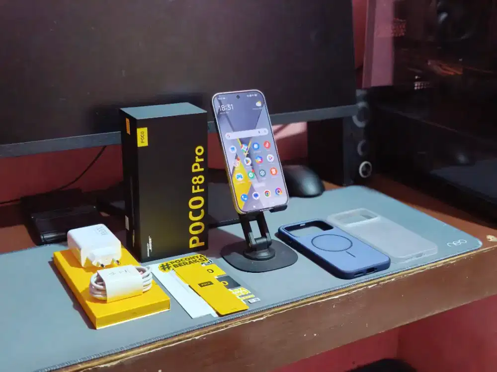 Poco F8 Pro 12/512 like new fullset resmi !!!