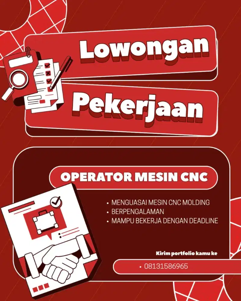 LOWONGAN PEKERJAAN SEGERA