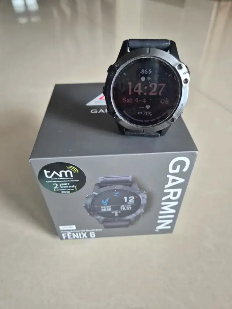Garmin Fenix 6 Asia Sapphire