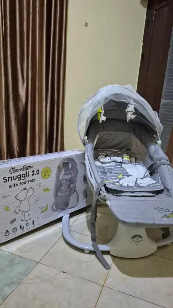 Baby Swing Snuggli 2.0 (BONUS 2 barang)