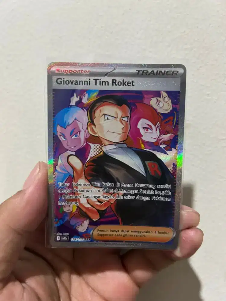 Giovanni Tim Roket SAR (Kartu Pokemon ID)