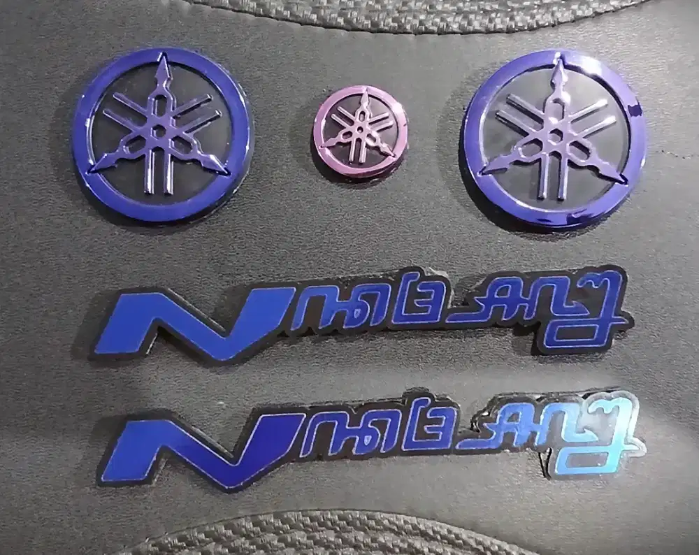 Saklar Lampu & Emblem Nmax Akrilik & Filter Nemo