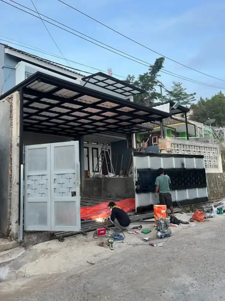 Kanopi atap alderon rs