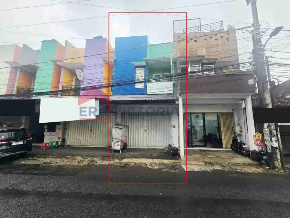 Ruko Tidar Atas Lokasi Ramai Padat Penduduk Cocok Untuk Laundry