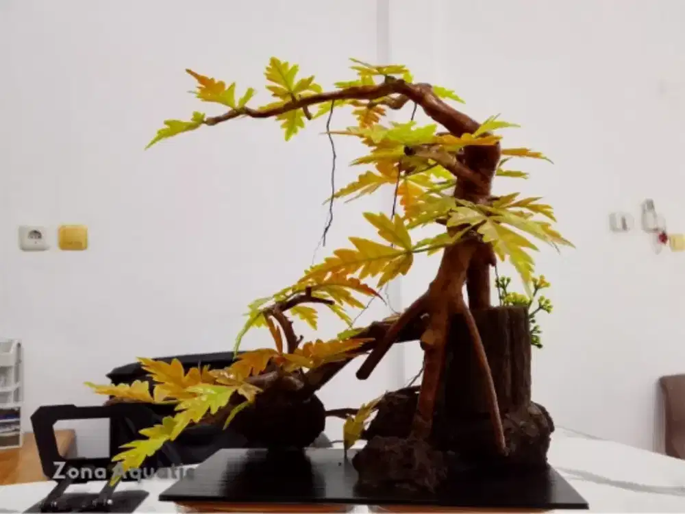 Hiasan Aquarium Estetik