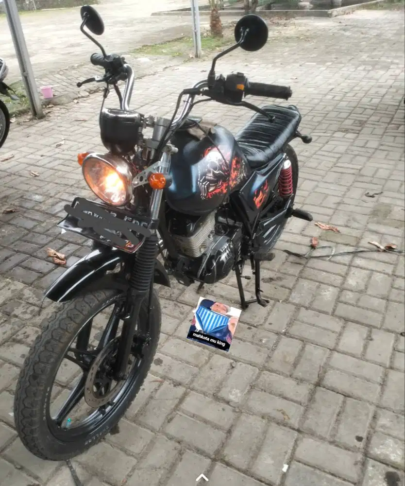 Costum basic thunder 125 mesin no minus tinggal turing