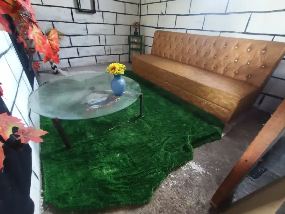 Sofa bekas rasa baru tanpa meja