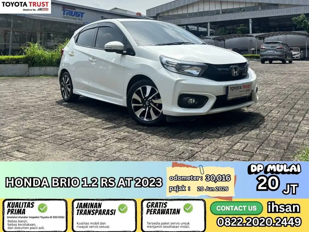 HONDA BRIO 1.2 RS AT 2023 low km