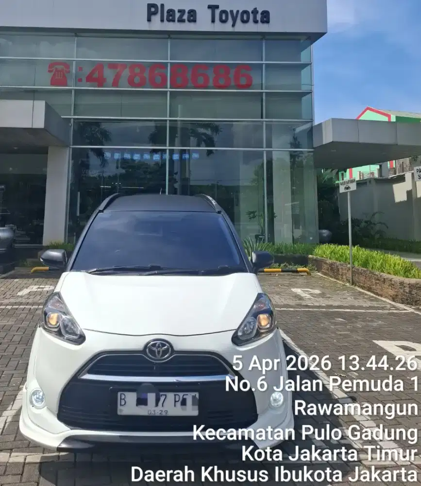 TOYOTA SIENTA G 2018 PUTIH M/T / MPV / PRIBADI / RAWATAN