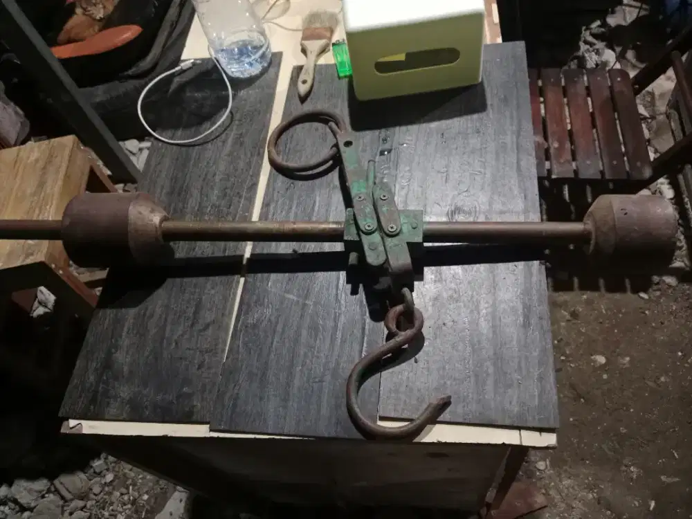 Timbang an gabah antik gantung 110kg