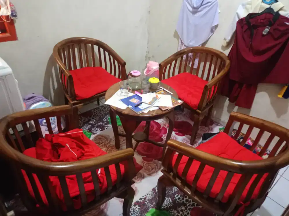 Jual kursi jati Betawi asli jati