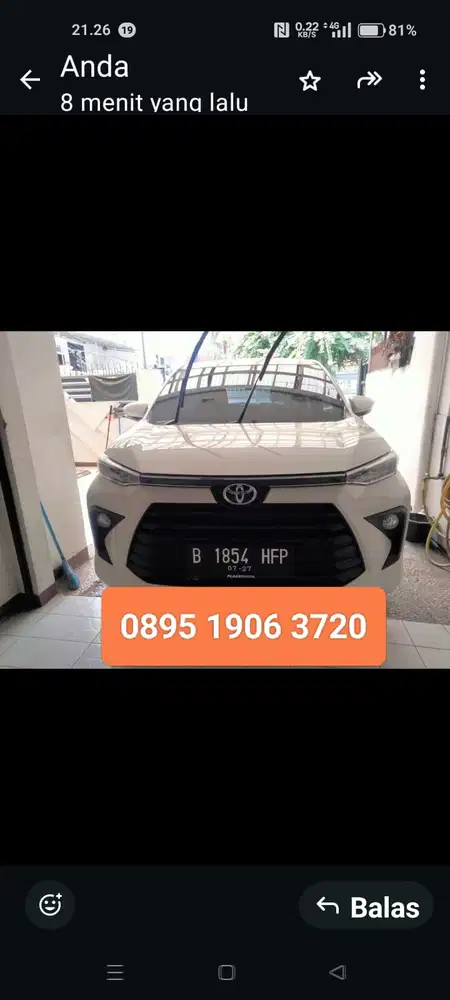 Toyota Avanza 2022 Bensin