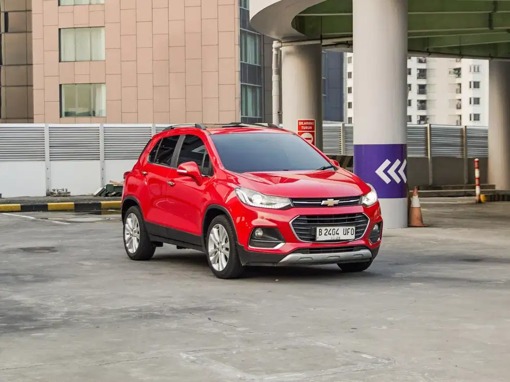 [KM59rb] Chevrolet Trax 1.4 LTZ AT 2017 / 2018 Merah