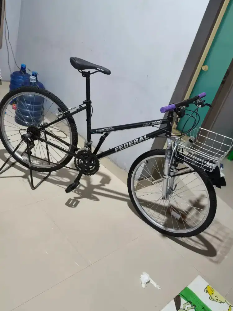 Sepeda federal kalcer siap gowes
