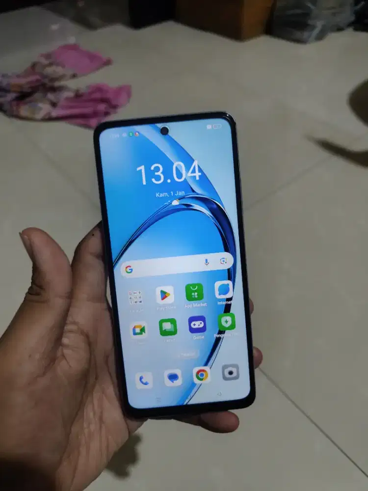 oppo a3x 64gb blue hape casan