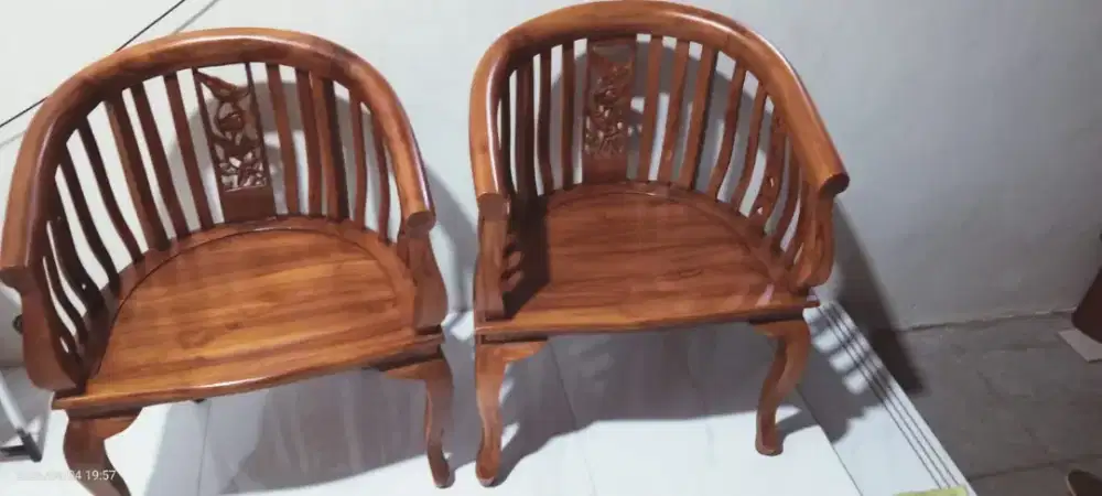 Meja Kursi Teras Kayu