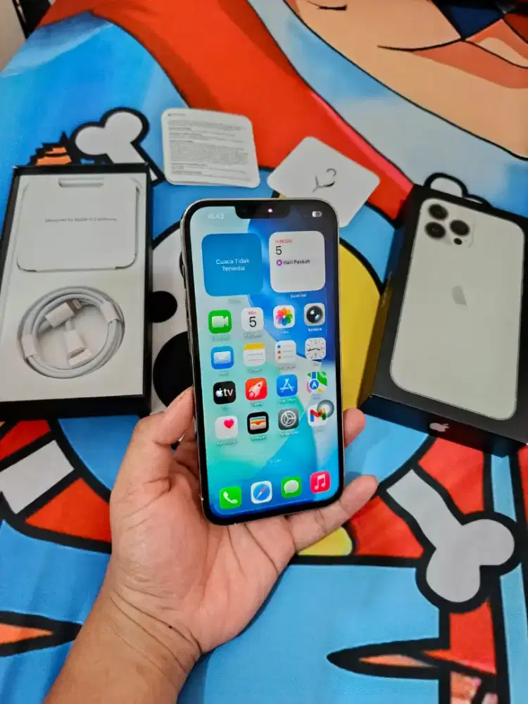 Jual cepat ‎iPhone 13 Pro Max 128 GB
‎Resmi iBox PA/A Indonesia
‎