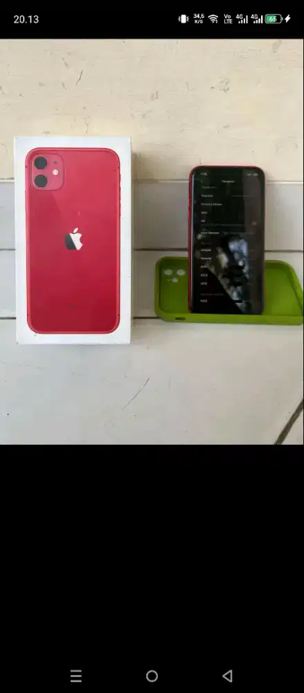 IPHONE 11 RED 64 GB IBOX