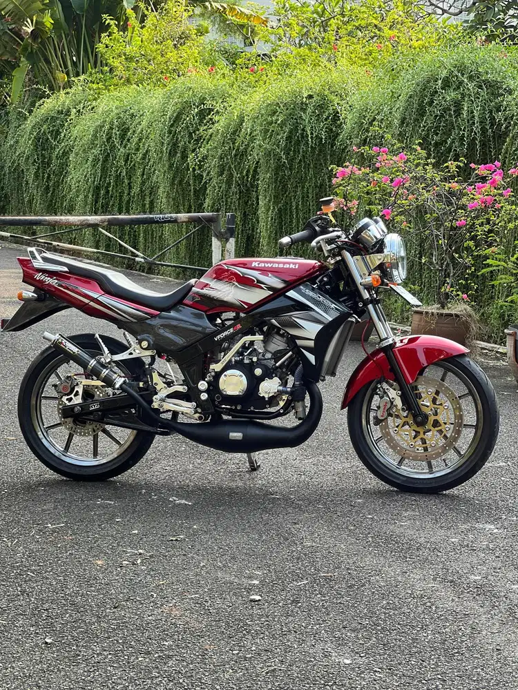 Kawasaki ninja 150R/ninja 150-R convert SS modif hedon 2010 istimewa