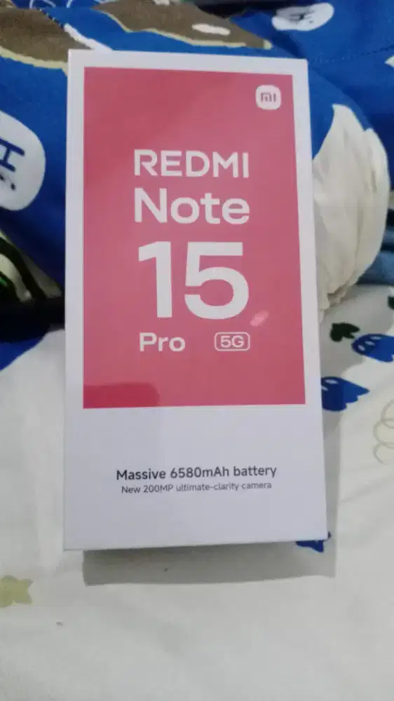 Xiomi Redmi note 15 pro 5g 8/256