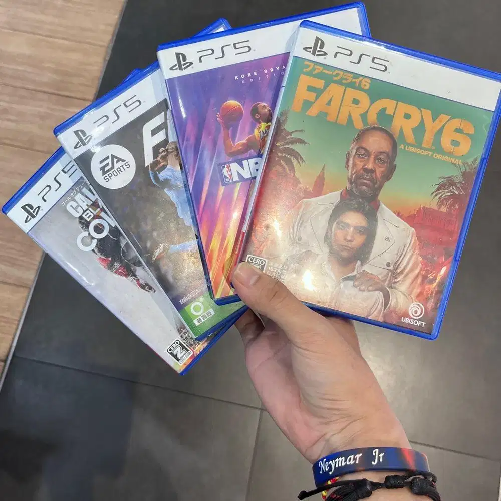 Cd Disc PS5 call of duty cold war, fc24, nba 2k24, far cry 6.