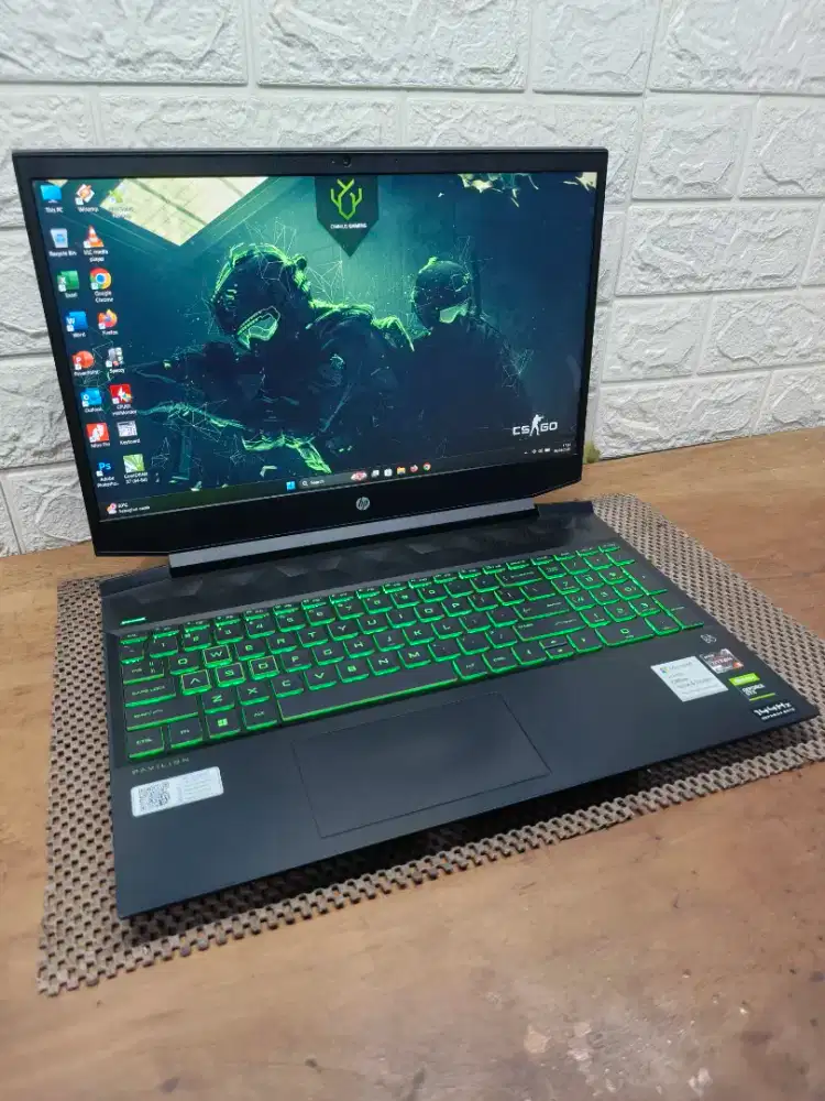 HP Pavilion Gaming AMD Ryzen 5-5600H (16/512gb) GTX 1650 Mulus JOSS
