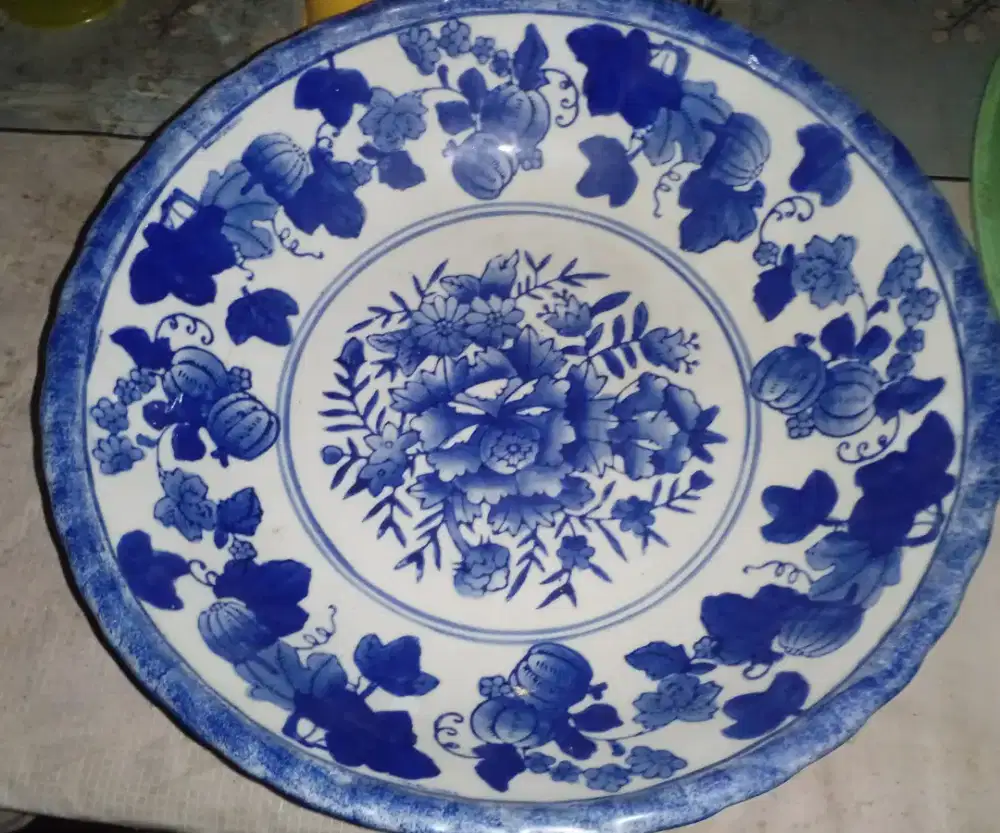 Di jual keramik biru