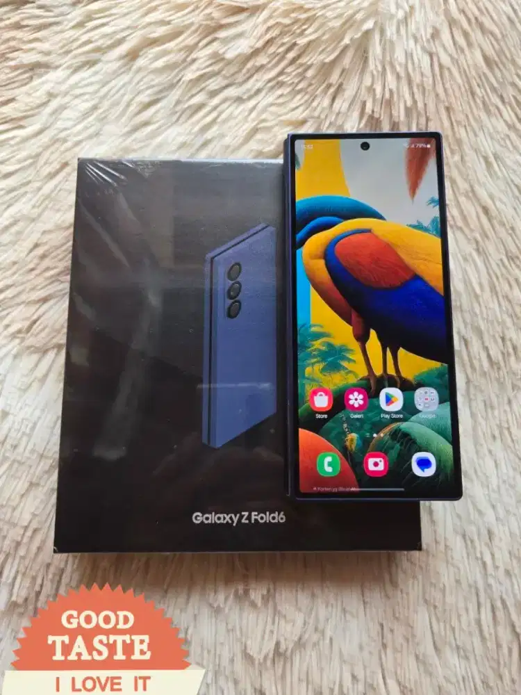 Samsung Z Fold6 512GB Baru 8bulan Fulset Galaxy Zfold6 Zfold Fold 6 5G