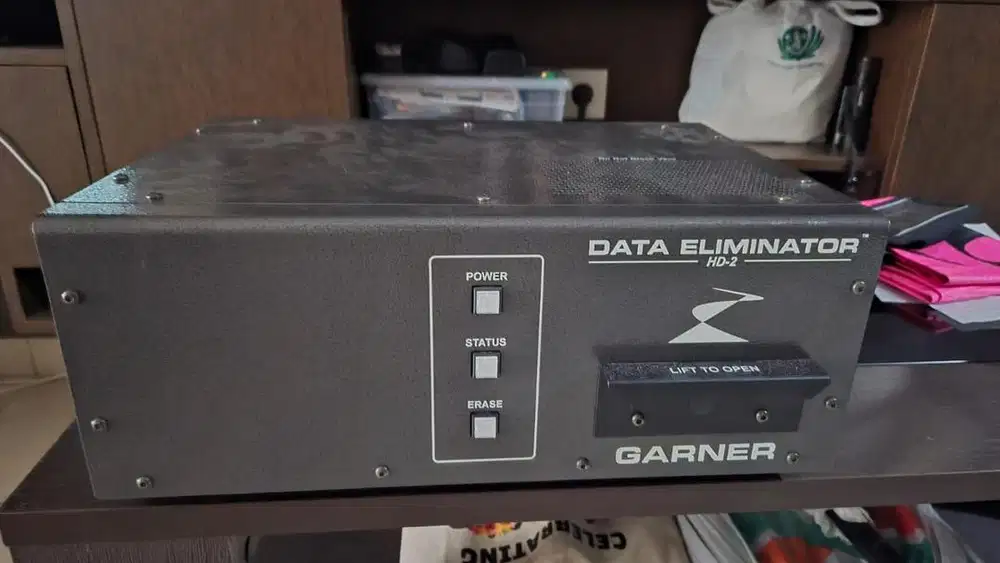Degausser Garner HD-2 - Alat Penghancur Data Hardisk Permanen + Case