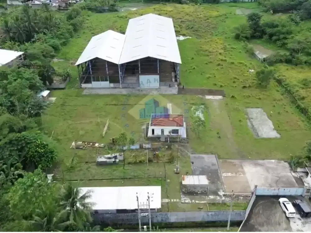 DIJUAL TANAH dengan BANGUNAN - Kawasan Industri Jawilan Cikande-Rangkasbitung, Serang