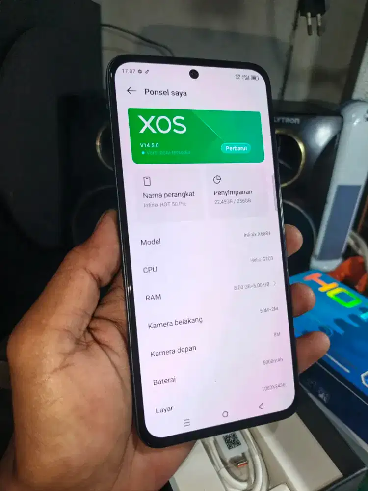 INFINIX HOT 50 PRO 8/256 NOMINUS FULLSET
