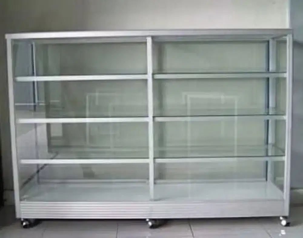 Etalase Jualan Kaca Tebal