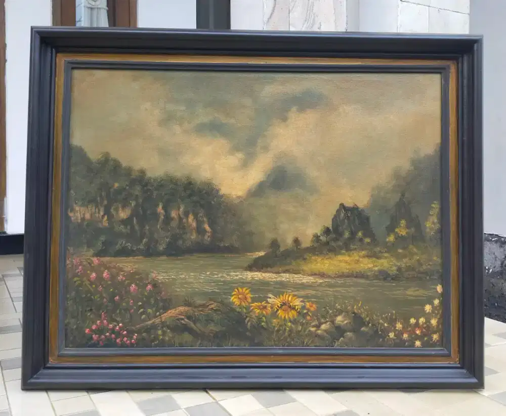 Lukisan Pemandangan Classic