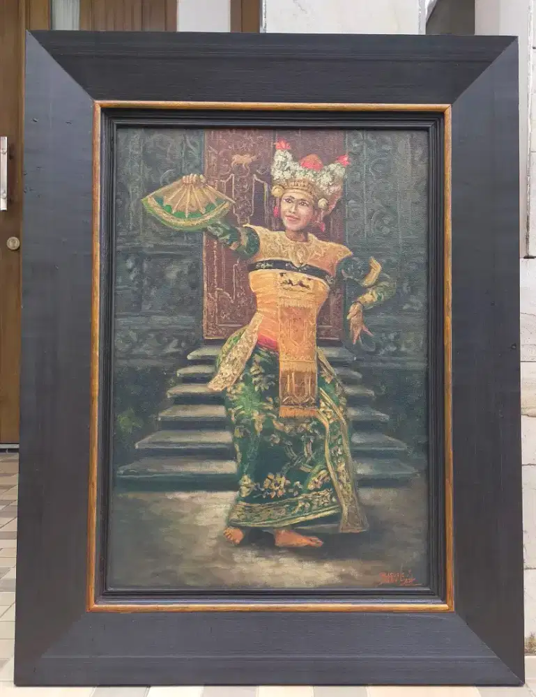 Lukisan Aesthetic Penari Bali